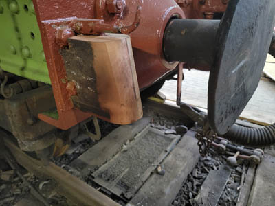 Saddle support trial fitted