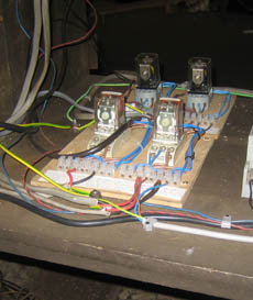 Electronics in compressor box