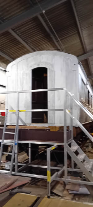 No1 end filled and primed