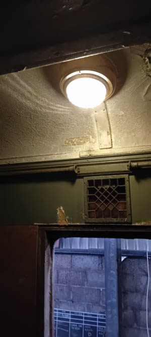 East toilet light