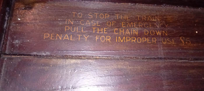 Original GSWR notice!